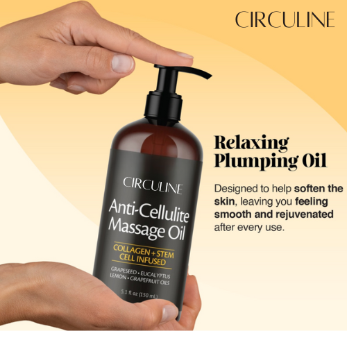 Cellulite massage oil