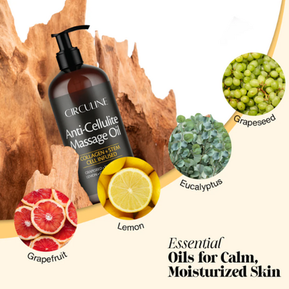 Cellulite massage oil