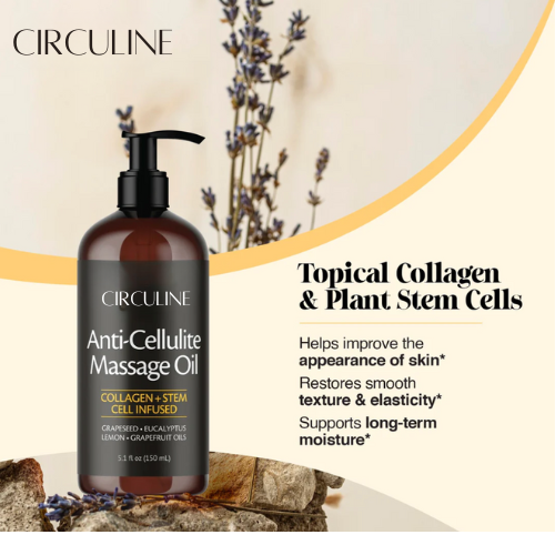 Cellulite massage oil