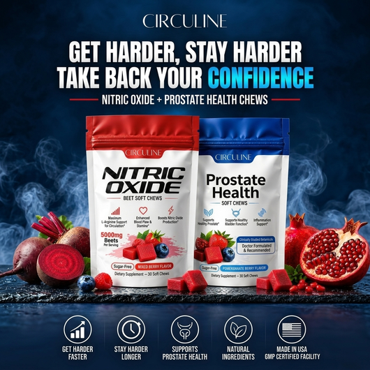 Prostate Health & Nitric Oxide Chews Bundle