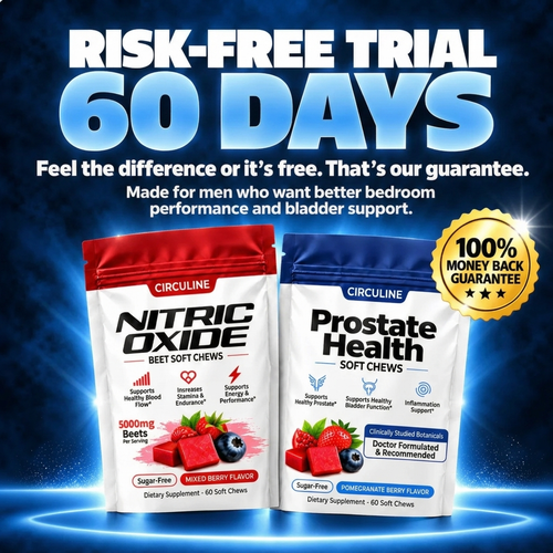 Prostate Health & Nitric Oxide Chews Bundle
